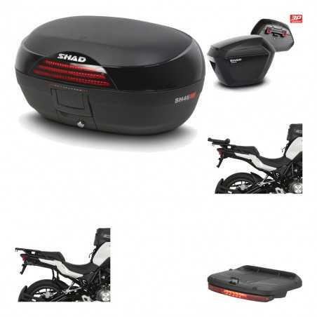 Lateral cases + back trunk + big top fitting + brake light + 3p hardware  SH46 S
