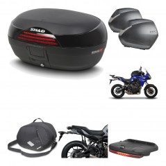 SHAD Maletas laterales + baul trasero herraje montaje accesorios 3p SH46 SH 46 NEW MODEL SH36 36 KIT-195475