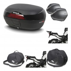 SHAD Maletas laterales + baul trasero herraje montaje accesorios 3p SH46 SH 46 NEW MODEL SH36 36 KIT-195577