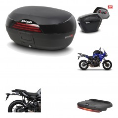 Lateral cases + back trunk + big top fitting + brake light + 3p hardware  SH46 S