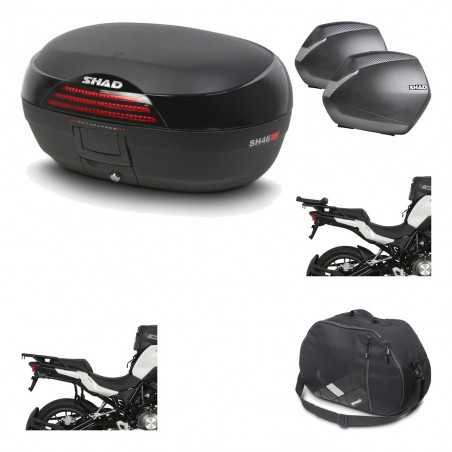 SHAD Maletas laterales + baul trasero herraje montaje bolsa interna 3p SH46 SH 46 NEW MODEL SH36 36 KIT-195578