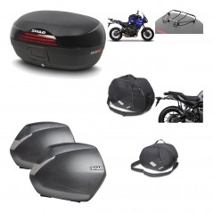 SHAD Maletas laterales + baul trasero herraje montaje accesorios 3p SH46 SH 46 NEW MODEL SH36 36 KIT-195529