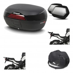 Lateral cases + back trunk + big top fitting + internal bag + 3p hardware  SH46 