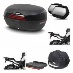 SHAD Maletas laterales + baul trasero herraje montaje accesorios 3p SH46 SH 46 NEW MODEL SC SH35 PREMIUM KIT-195588