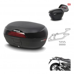 Lateral cases + back trunk + big top fitting + 3p hardware  SH46 SH 46 NEW MODEL