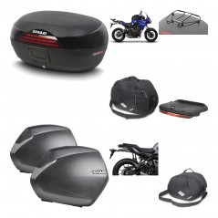 SHAD Maletas laterales + baul trasero herraje montaje accesorios 3p SH46 SH 46 NEW MODEL SH36 36 KIT-195535