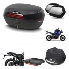 Lateral cases + back trunk + big top fitting + accessories + 3p hardware  SH46 S