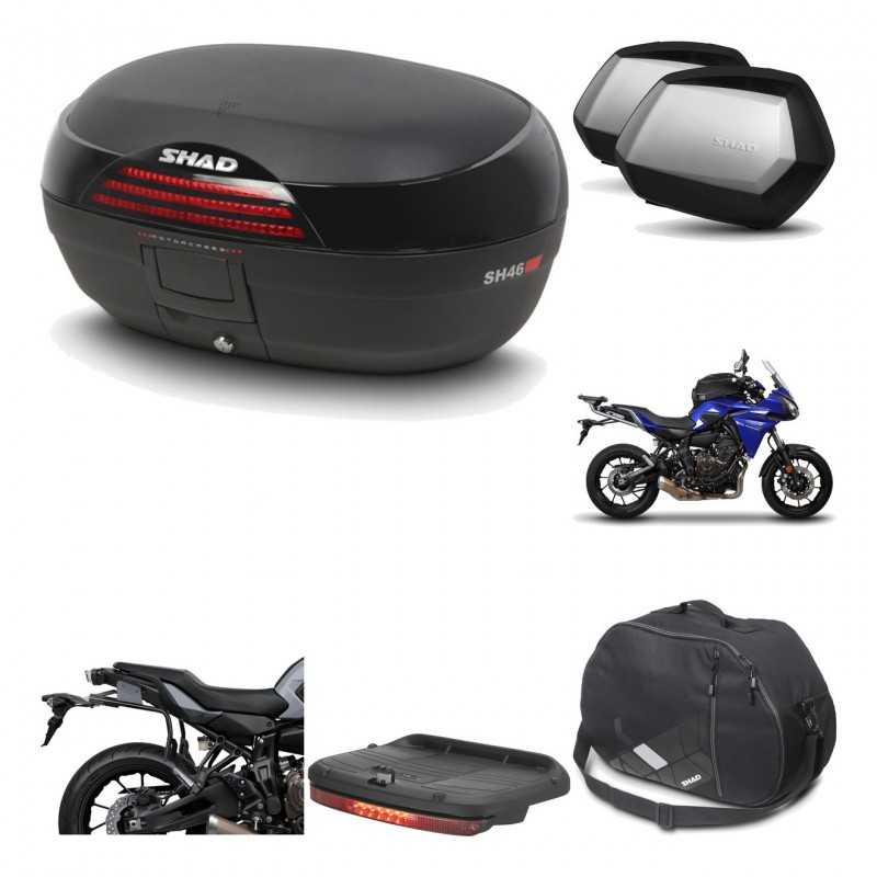 Lateral cases + back trunk + big top fitting + accessories + 3p hardware  SH46 S