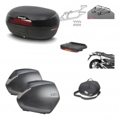 Lateral cases + back trunk + big top fitting + accessories + 3p hardware  SH46 S
