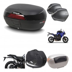 SHAD Maletas laterales + baul trasero herraje montaje accesorios 3p SH46 SH 46 NEW MODEL SH36 36 KIT-195506