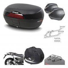 Lateral cases + back trunk + big top fitting + accessories + 3p hardware  SH46 S