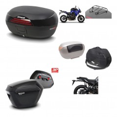 SHAD Maletas laterales + baul trasero herraje montaje accesorios 3p SH46 SH 46 NEW MODEL SH23 KIT-195555
