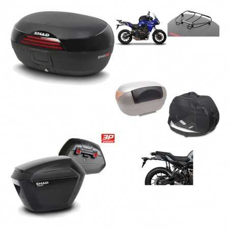SHAD Maletas laterales + baul trasero herraje montaje accesorios 3p SH46 SH 46 NEW MODEL SH23 KIT-195555