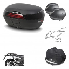 SHAD Maletas laterales + baul trasero herraje montaje bolsa interna 3p SH46 SH 46 NEW MODEL SH36 36 KIT-195308