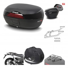 Lateral cases + back trunk + big top fitting + accessories + 3p hardware  SH46 S