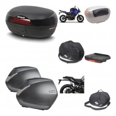Lateral cases + back trunk + big top fitting + accessories + 3p hardware  SH46 S