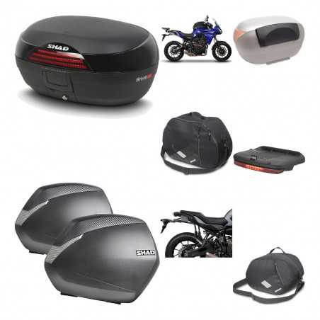 Lateral cases + back trunk + big top fitting + accessories + 3p hardware SH46 S