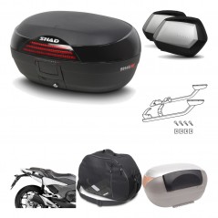 Lateral cases + back trunk + big top fitting + accessories + 3p hardware  SH46 S