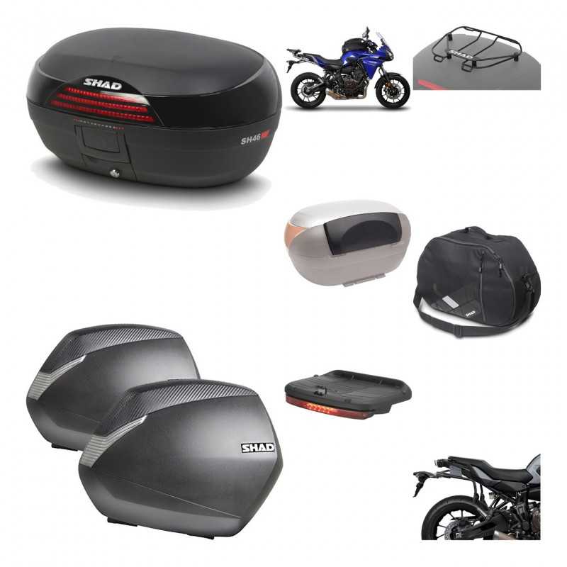 Lateral cases + back trunk + big top fitting + accessories + 3p hardware  SH46 S