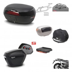 Lateral cases + back trunk + big top fitting + accessories + 3p hardware  SH46 S
