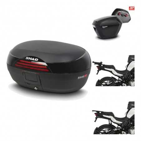 SHAD Maletas laterales + baul trasero herraje montaje 3p SH46 SH 46 NEW MODEL SH23 KIT-195567