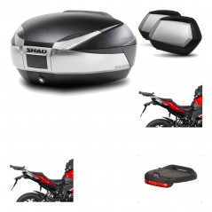 Lateral cases + back trunk + big top fitting + brake light + 3p hardware  SH48 T