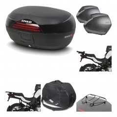 SHAD Maletas laterales + baul trasero herraje montaje accesorios 3p SH46 SH 46 NEW MODEL SH36 36 KIT-195626