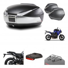 Lateral cases + back trunk + big top fitting + accessories + 3p hardware  SH48 T