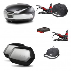 Lateral cases + back trunk + big top fitting + accessories + 3p hardware  SH48 T