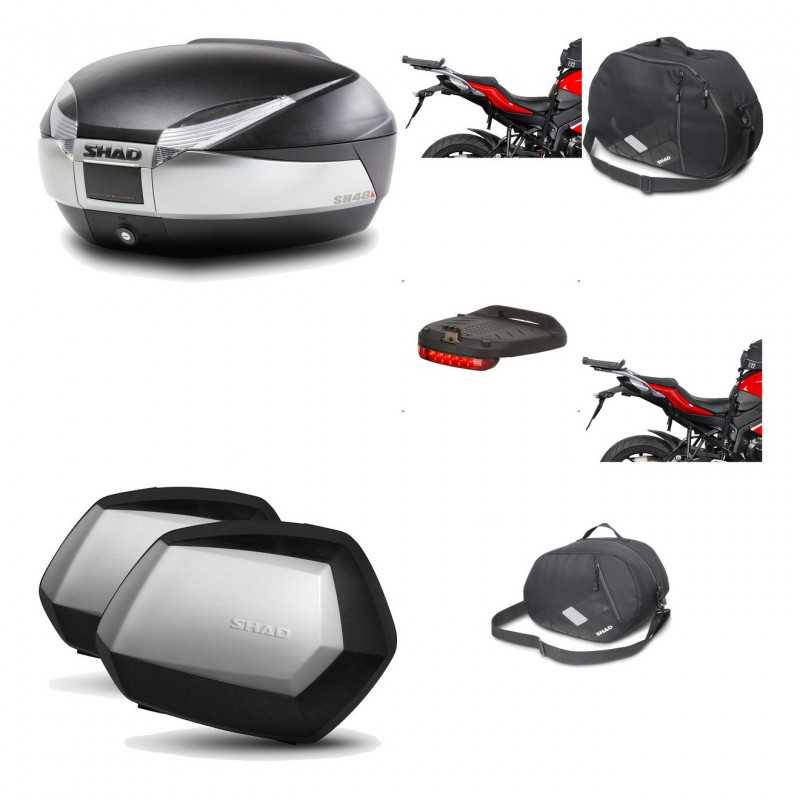 Lateral cases + back trunk + big top fitting + accessories + 3p hardware  SH48 T