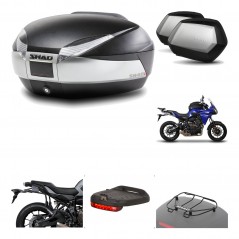 Lateral cases + back trunk + big top fitting + accessories + 3p hardware  SH48 T