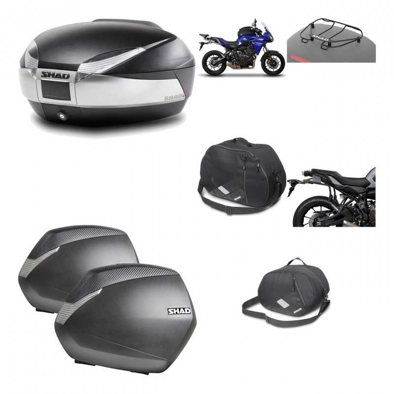 Lateral cases + back trunk + big top fitting + accessories + 3p hardware  SH48 T