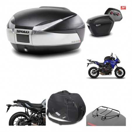 Lateral cases + back trunk + big top fitting + accessories + 3p hardware SH48 T