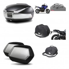 Lateral cases + back trunk + big top fitting + accessories + 3p hardware  SH48 T