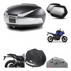 Lateral cases + back trunk + big top fitting + accessories + 3p hardware  SH48 T