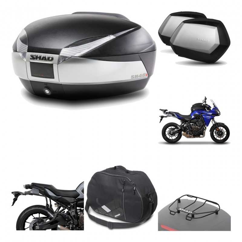 Lateral cases + back trunk + big top fitting + accessories + 3p hardware  SH48 T