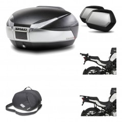 Lateral cases + back trunk + big top fitting + 3p hardware + internal bag  SH48 