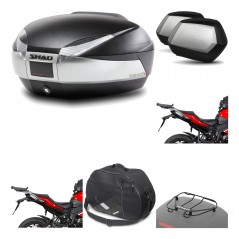 Lateral cases + back trunk + big top fitting + accessories + 3p hardware  SH48 T