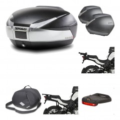 Lateral cases + back trunk + big top fitting + accessories + 3p hardware  SH48 T