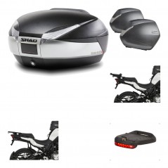 Lateral cases + back trunk + big top fitting + brake light + 3p hardware  SH48 T