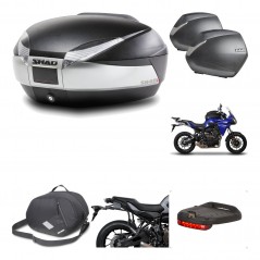 Lateral cases + back trunk + big top fitting + accessories + 3p hardware  SH48 T