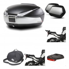 Lateral cases + back trunk + big top fitting + accessories + 3p hardware  SH48 T