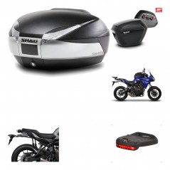 Lateral cases + back trunk + big top fitting + brake light + 3p hardware  SH48 T