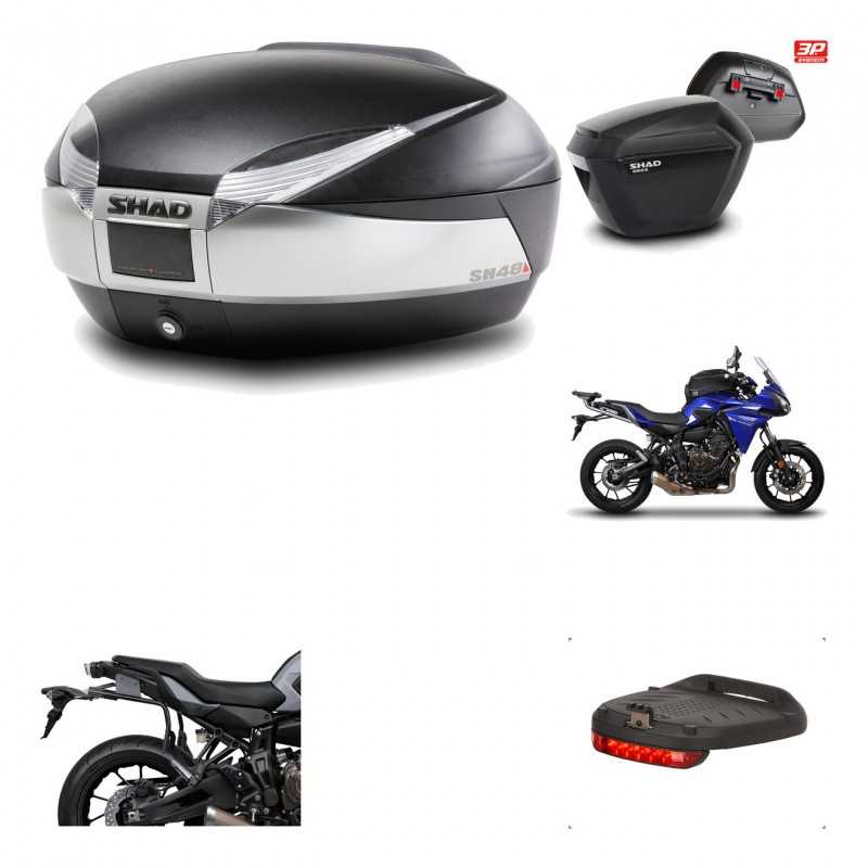 Lateral cases + back trunk + big top fitting + brake light + 3p hardware  SH48 T