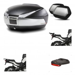 Lateral cases + back trunk + big top fitting + brake light + 3p hardware  SH48 T