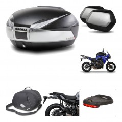 Lateral cases + back trunk + big top fitting + accessories + 3p hardware  SH48 T