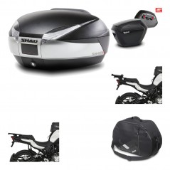 Lateral cases + back trunk + big top fitting + internal bag + 3p hardware  SH48 