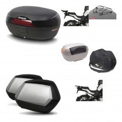 SHAD Maletas laterales + baul trasero herraje montaje accesorios 3p SH46 SH 46 NEW MODEL SC SH35 PREMIUM KIT-195654