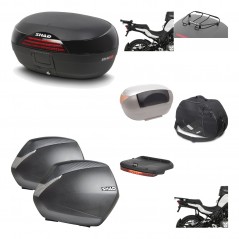 SHAD Maletas laterales + baul trasero herraje montaje accesorios 3p SH46 SH 46 NEW MODEL SH36 36 KIT-195656