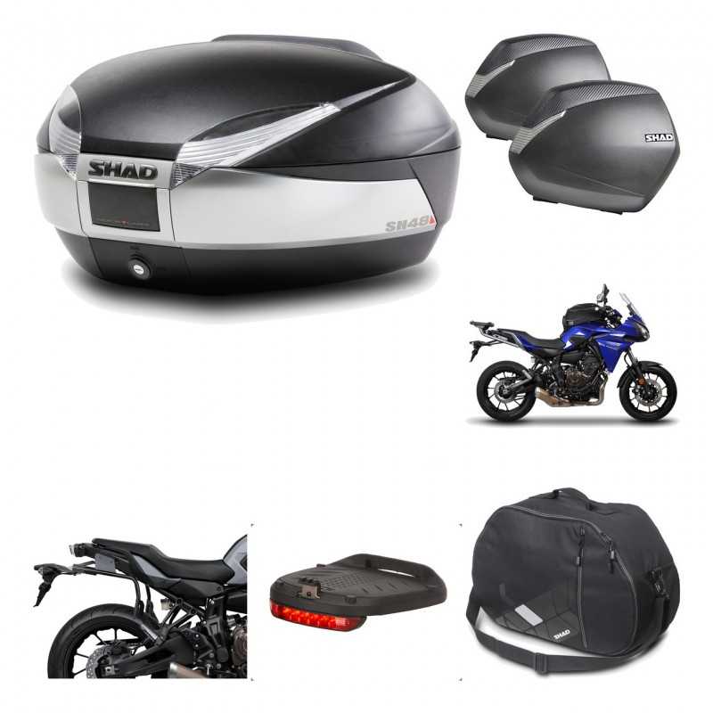 Lateral cases + back trunk + big top fitting + accessories + 3p hardware  SH48 T